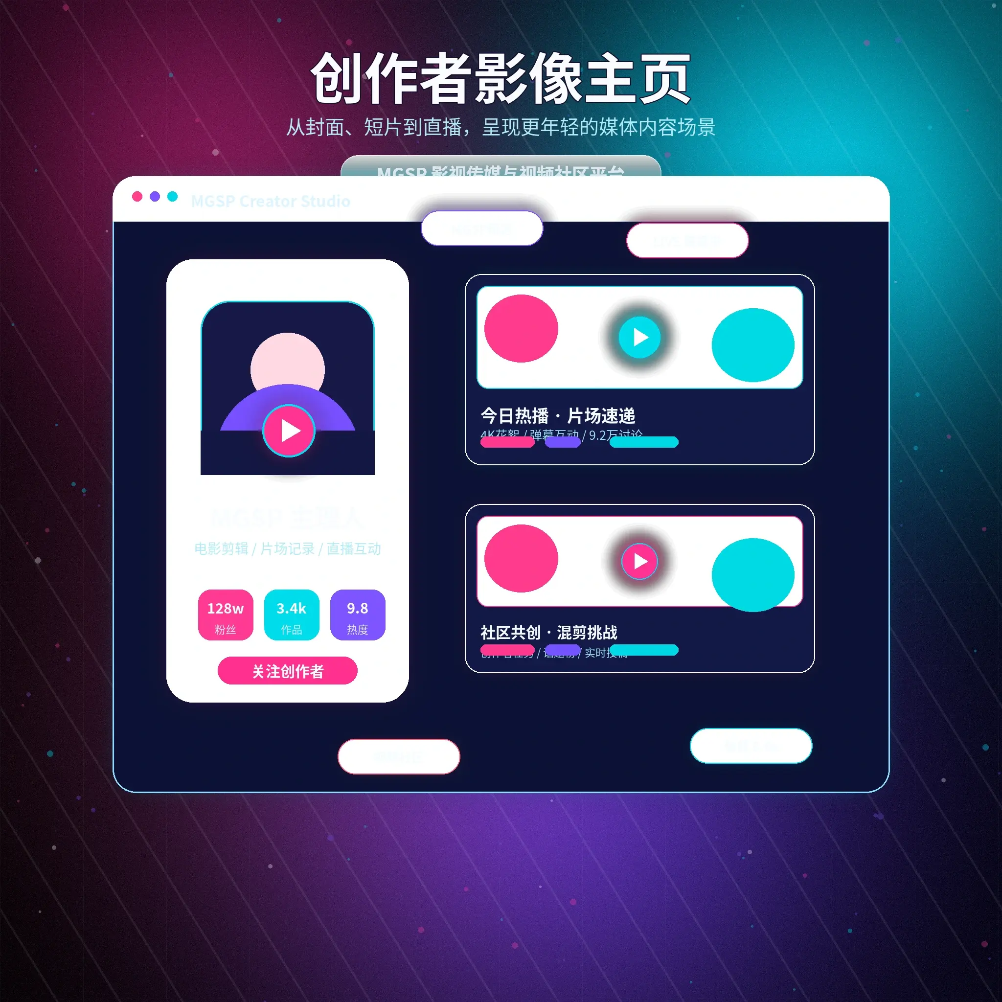 蘑菇视频生活影像创作者内容
